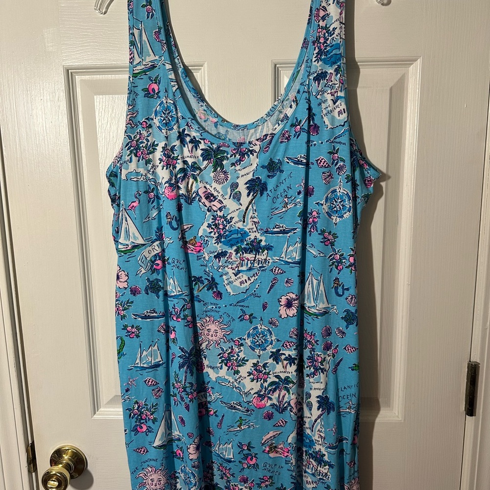 Lilly Pulitzer Florida Print Tank Dress